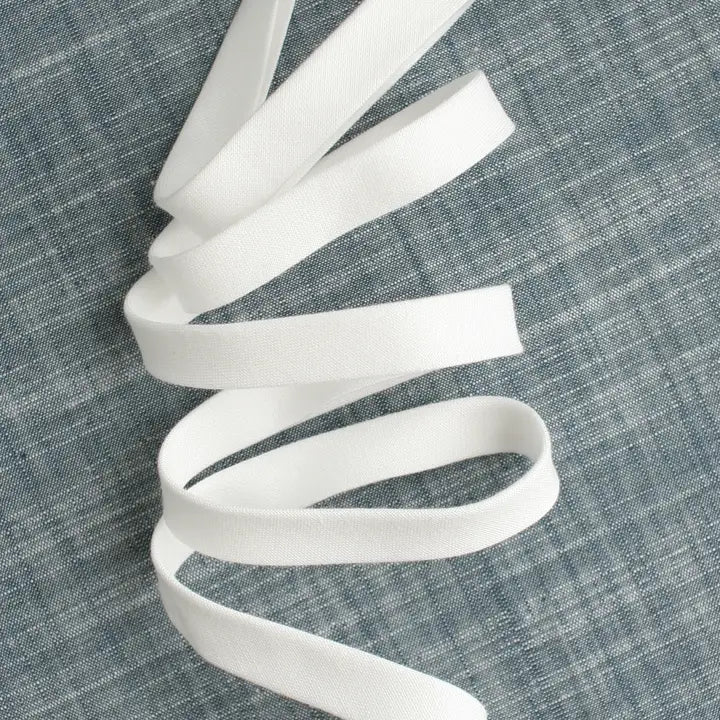 Bessie Pearl 1/2" Bias Tape - By The Yard