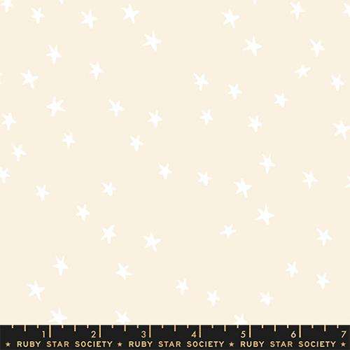 Starry in White on Natural