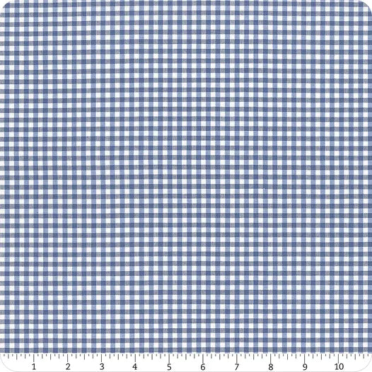 Tilda Widebacks: Woven Gingham in Blue