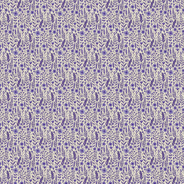 Petite Petals: Wildflowers in Blue