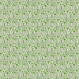 Petite Petals: Wildflowers in Green