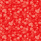 Fabric Market: Wildflowers in Strawberry