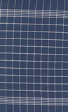 Summer Solstice Toweling: WIndowpane in Nautical Blue
