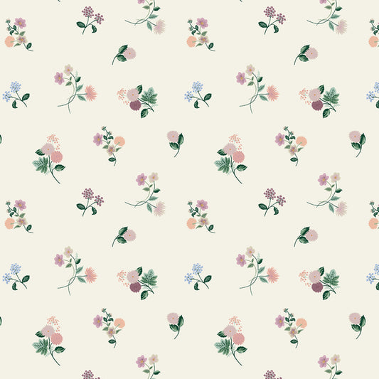 Dahlia: Ditsy in Cream