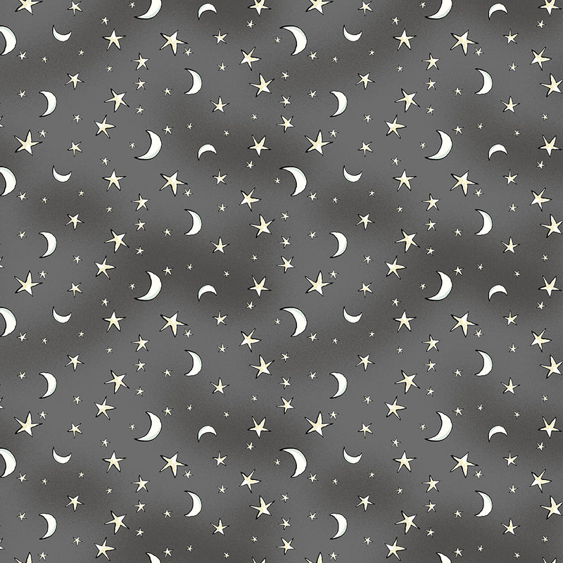 Halloween Parade: Night Sky in Dark Gray