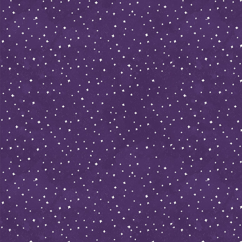 Toil and Trouble: Glow in the Stars in Dark Purple