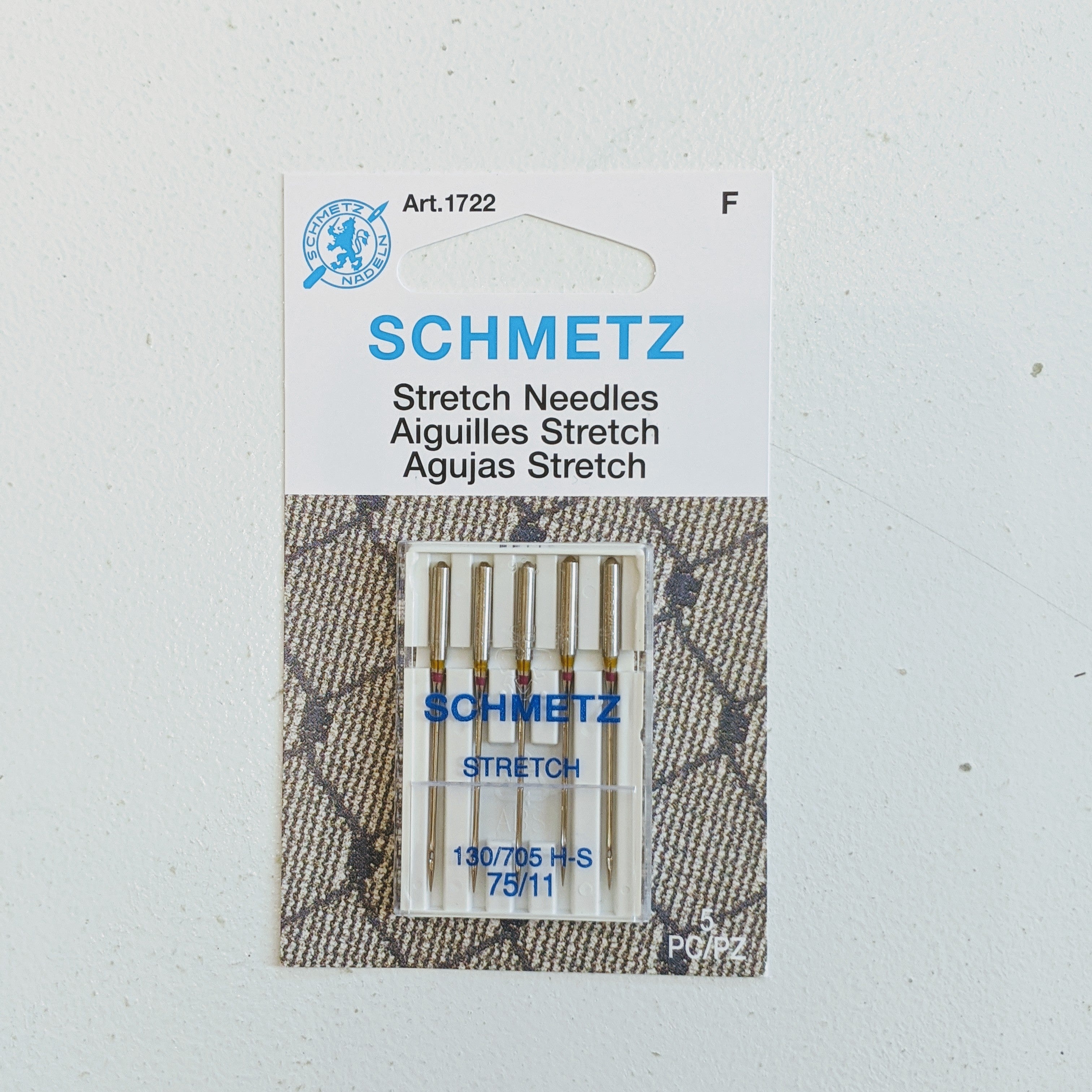 11+ Schmetz Sewing Machine Needles Schmetz Stretch Needles - 75/11 – Sew to Speak