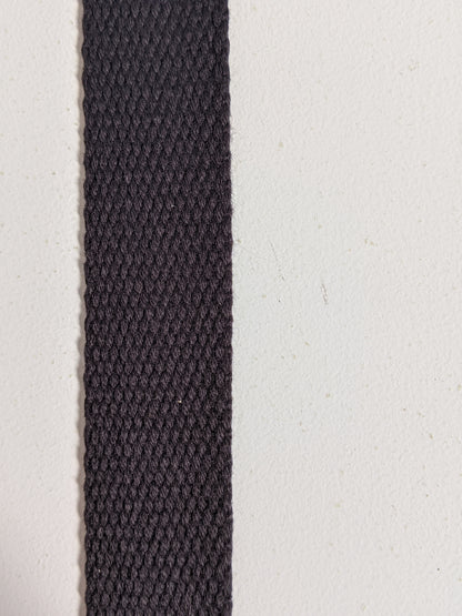 Cotton Webbing 1 inch - Multiple Colors