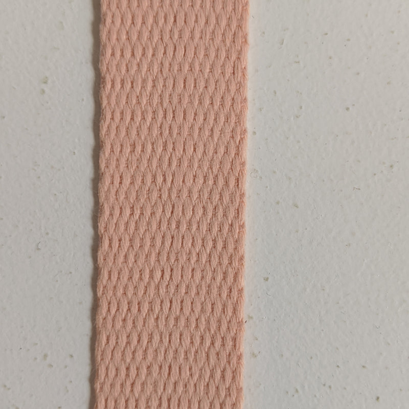 Cotton Webbing 1 inch - Multiple Colors