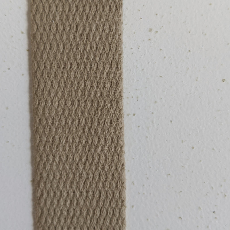 Cotton Webbing 1 1/4 inch - Multiple Colors