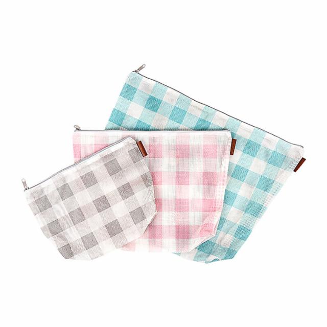 Gingham on the Go Project Bag Set
