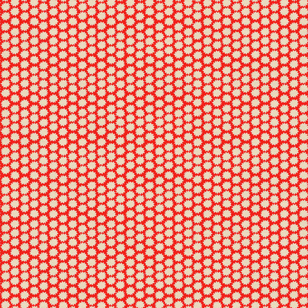 Beach Day: Starburst in Red