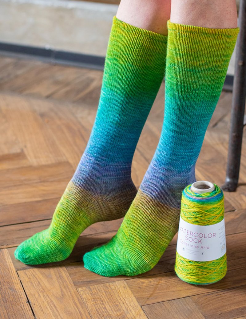 Laines Du Nord: Watercolor Sock