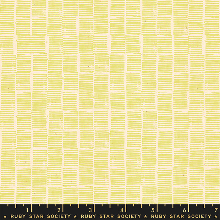 Heirloom Stripe Stamp Yellow