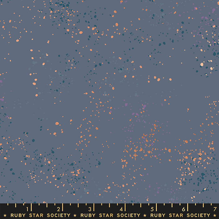 Speckled Metallic: Blue Slate
