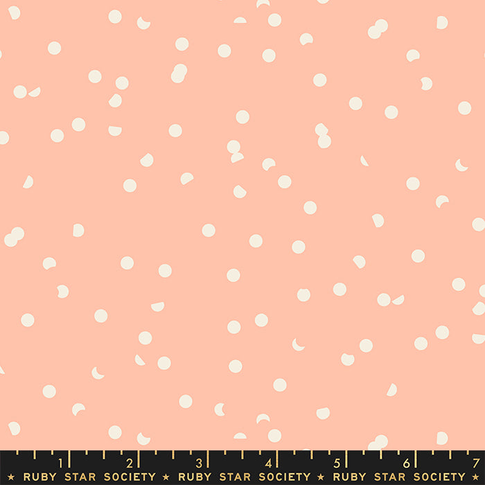 Hole Punch Dots in Peach