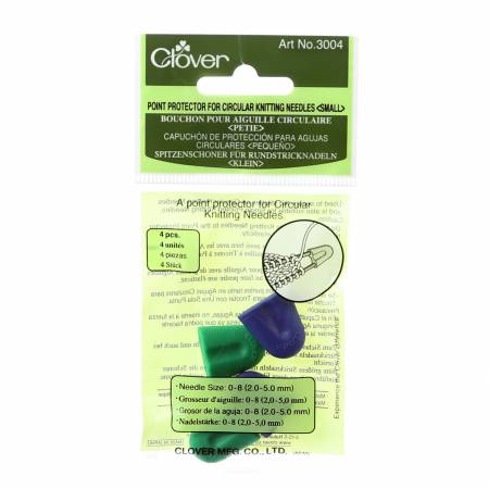 Clover Point Protector for Circular Needles Small 4ct