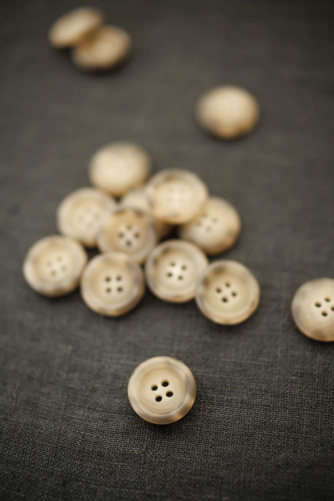 Mottled Recycled Paper Button - 20mm
