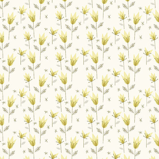 Shadow and Light: Mod Tulips in Harvest Gold