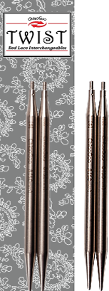 ChiaoGoo: Twist 3" Stainless Steel Lace Tips