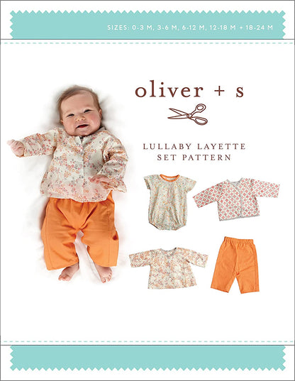 Oliver + S: Lullaby Layette Set Pattern
