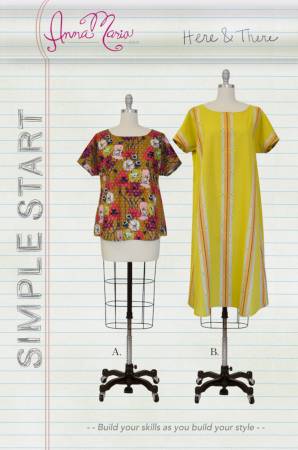 Here and There Top and Dress Pattern