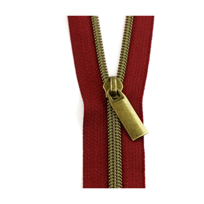 Sallie Tomato Zipper by the Yard - Multiple Colors