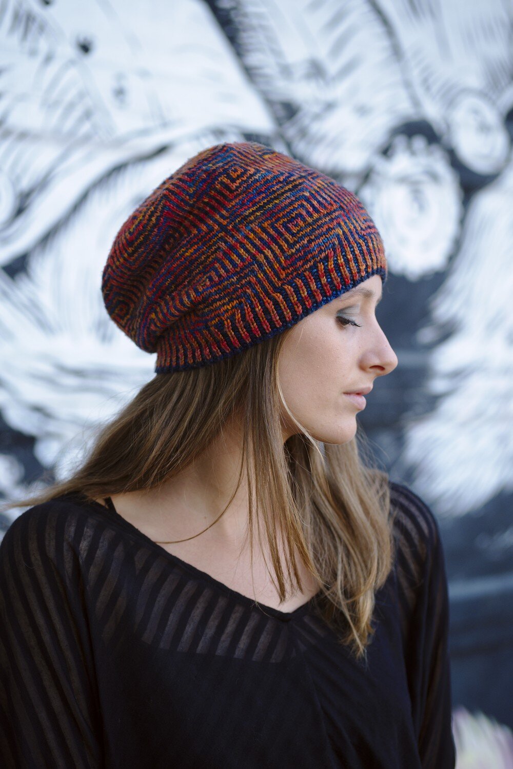 Imperceptions: 5 Printed Hat Patterns by Woolly Wormhead