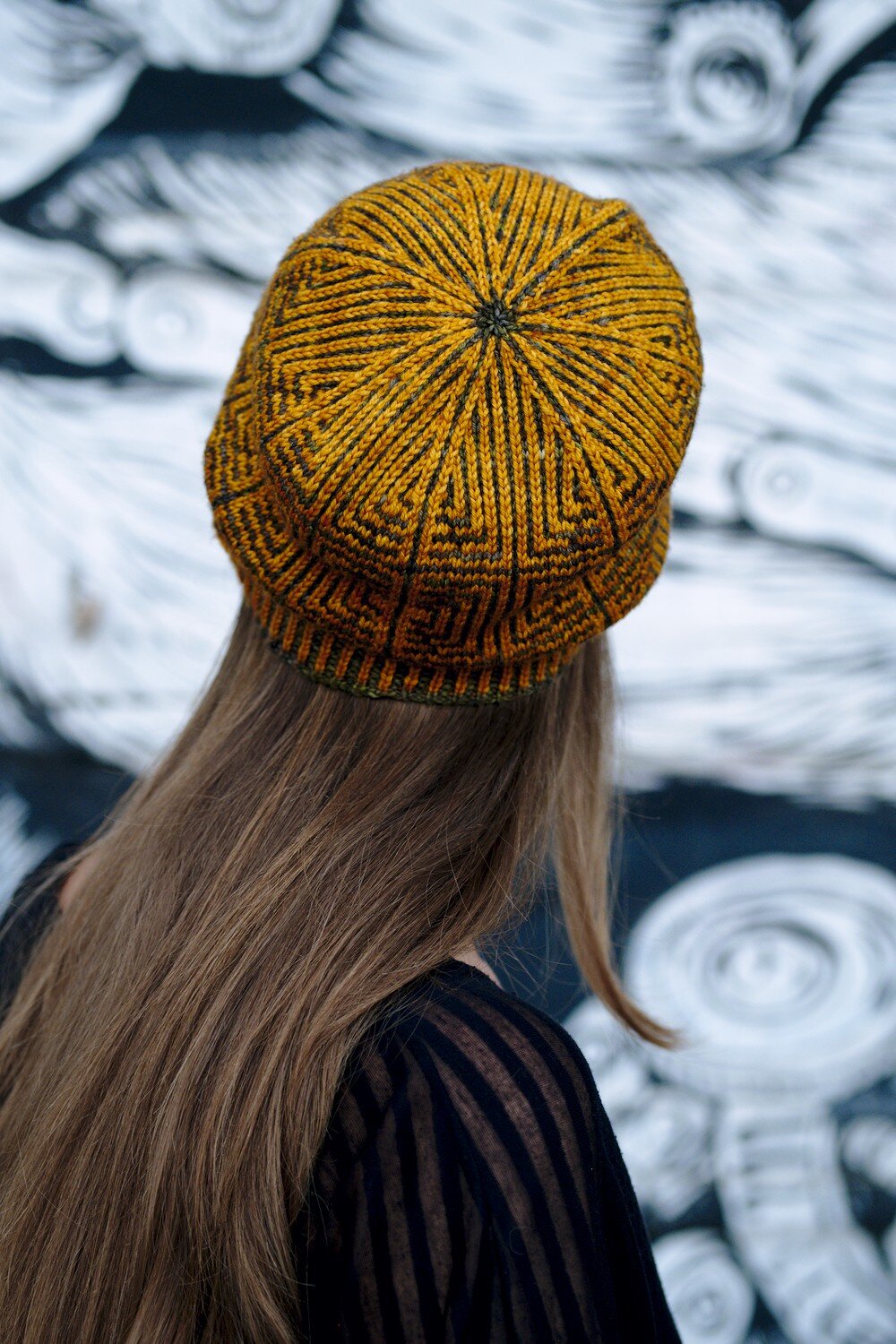 Imperceptions: 5 Printed Hat Patterns by Woolly Wormhead