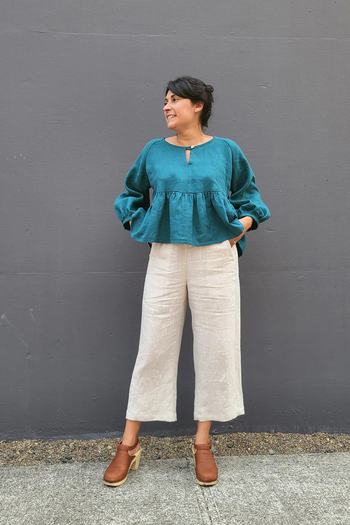 Sew House Seven- Romey Gathered Dress and Top - Standard and Curvy Sizes