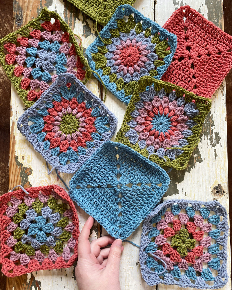 Granny Squares - Crochet Skill Building