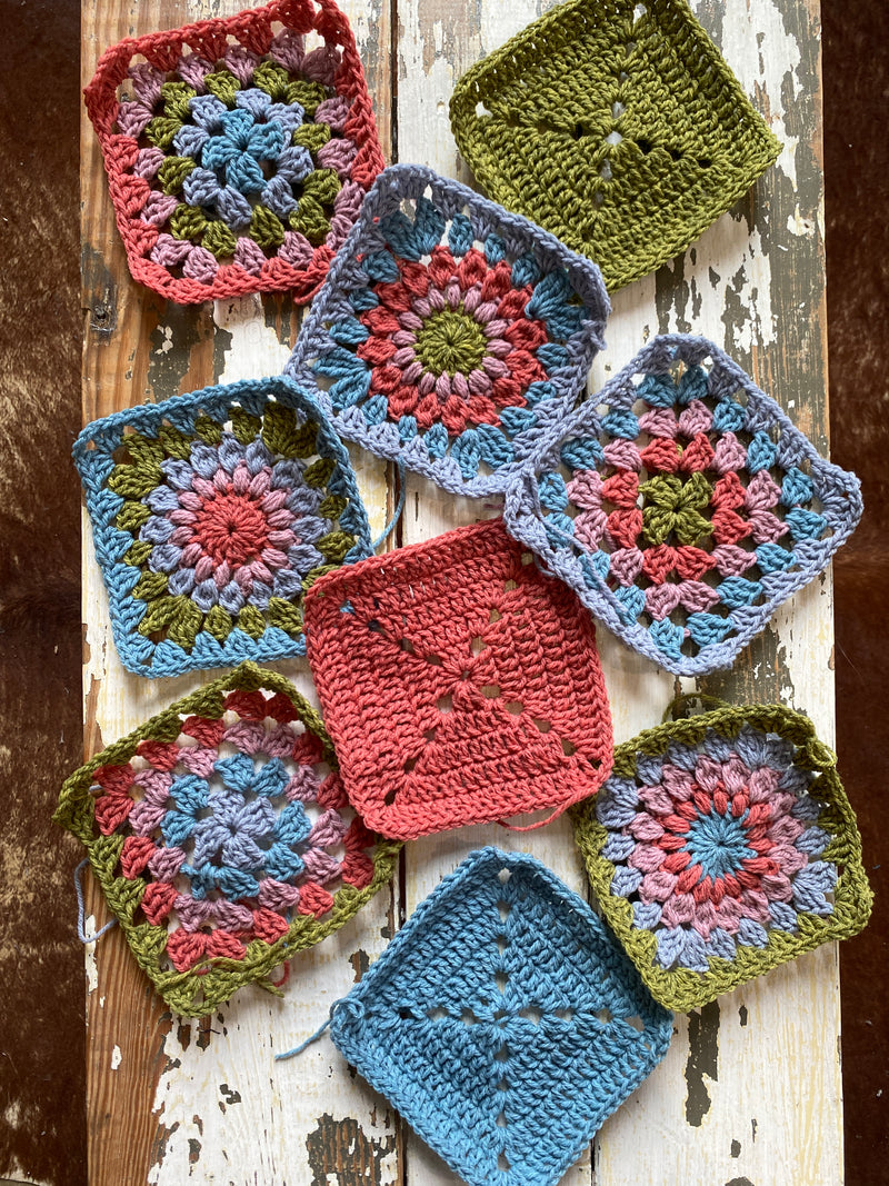 Granny Squares - Crochet Skill Building