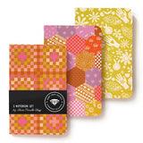 Alexia Abegg Honey Notebooks- Set of 3- Ruby Star Society