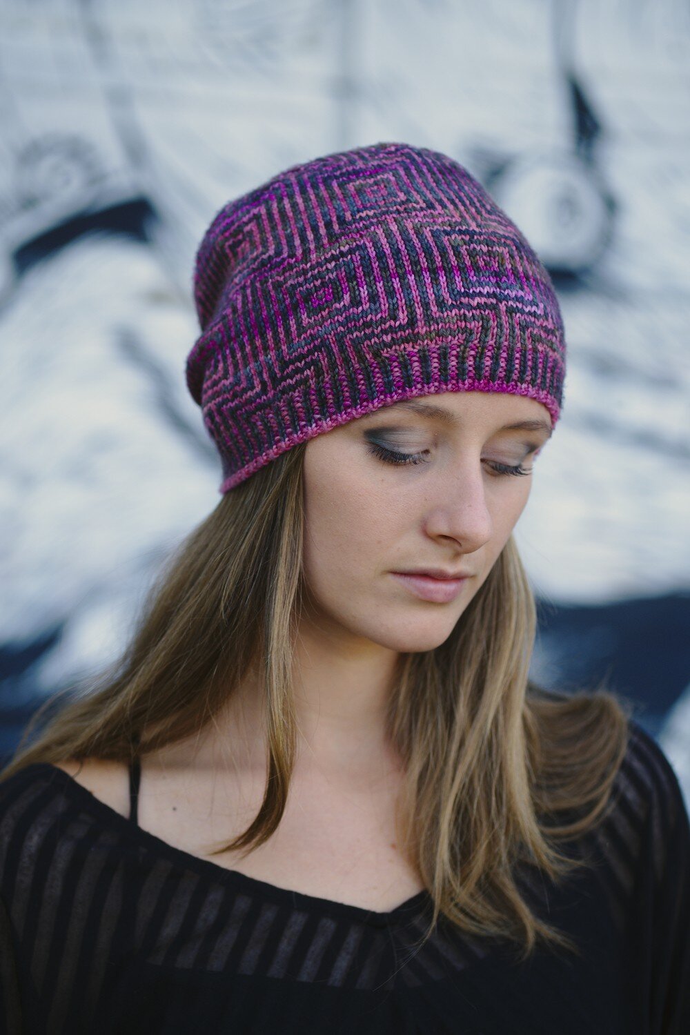 Imperceptions: 5 Printed Hat Patterns by Woolly Wormhead
