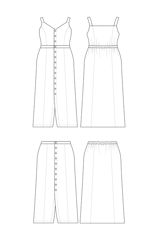 Cashmerette - Holyoke Maxi and Skirt