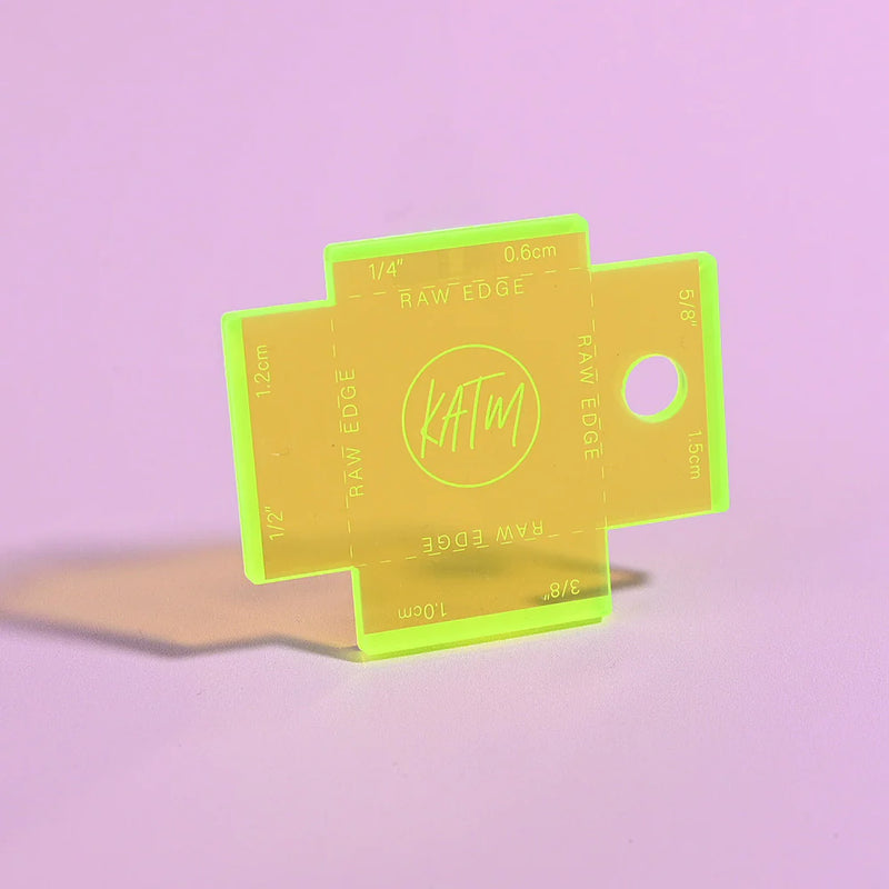 Label Gauge by KATM - Fluro Yellow