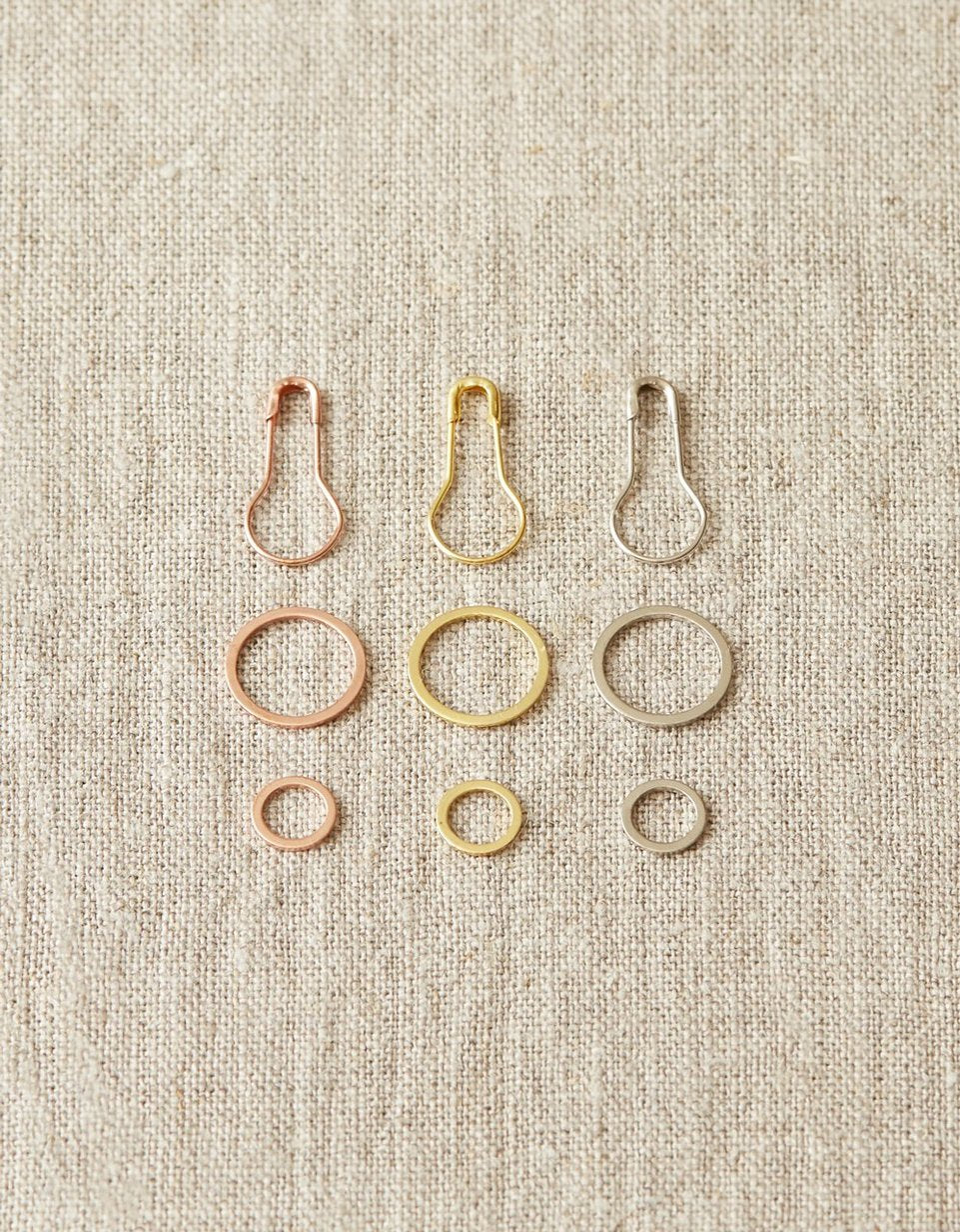 Precious Metal Stitch Markers