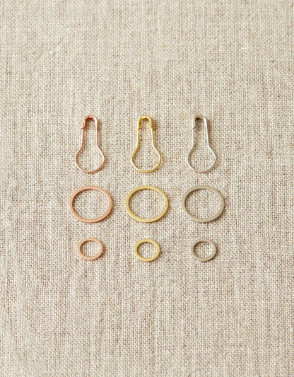 Precious Metal Stitch Markers