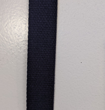 Cotton Webbing 1.25 inch - Multiple Colors