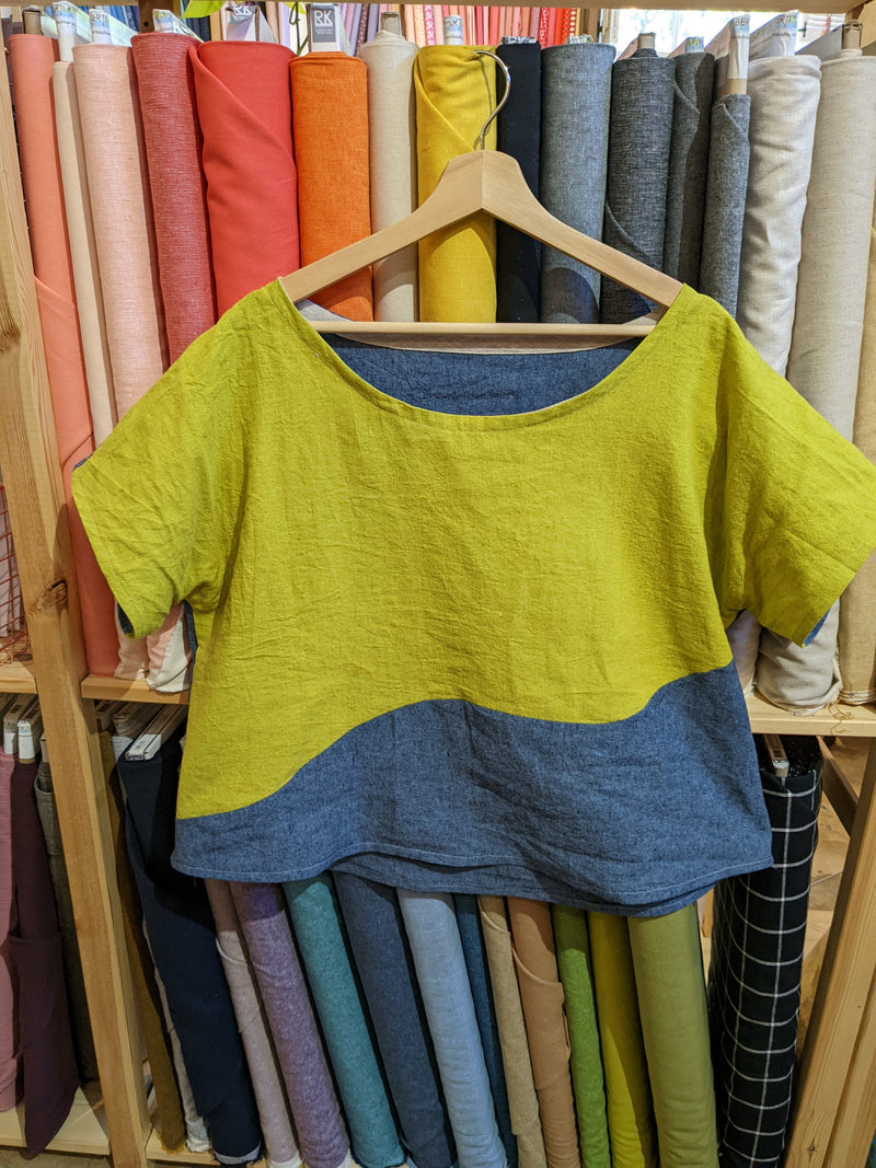 Color Block Shirt No. 1 w/Rachel