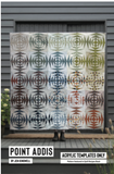 Point Addis by Jen Kingwell Acrylic Templates