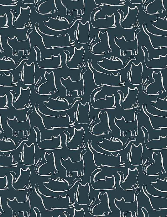 Dear Stella Feline Time in Slate