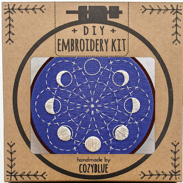 Lunar Blossom Embroidery Kit