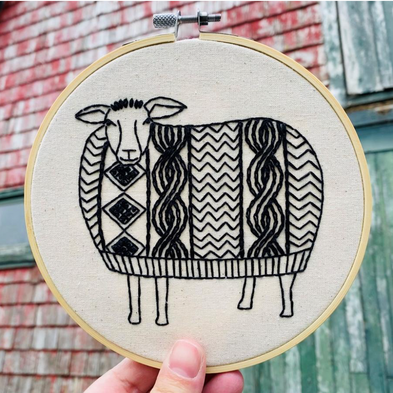 Embroidery Kit: Sweater Weather