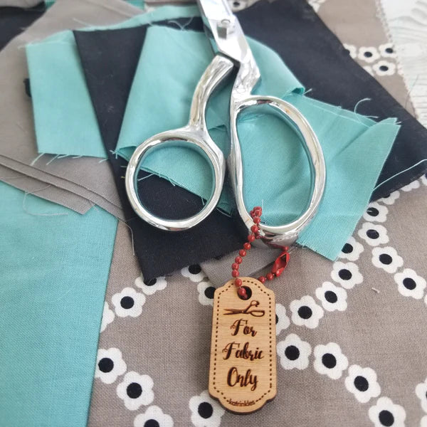 For Fabric Only Scissor Tags