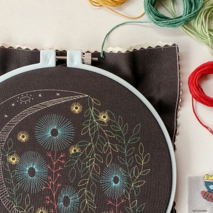 Night Garden Embroidery Kit
