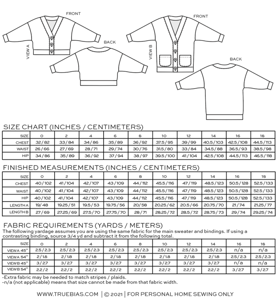 True Bias: Marlo Sweater
