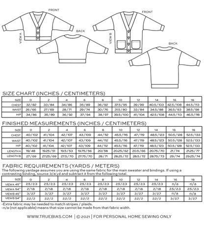 True Bias: Marlo Sweater