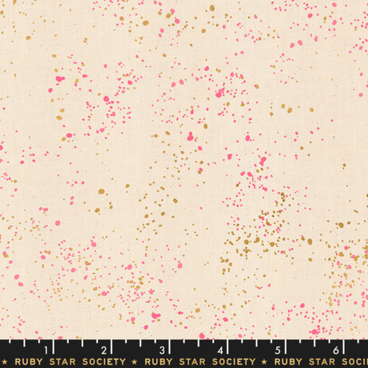 Speckled Metallic Neon Pink