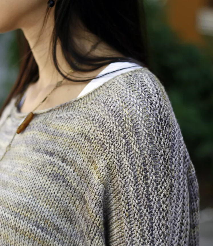 Worsted Boxy- Printed Pattern by Joji Locatelli